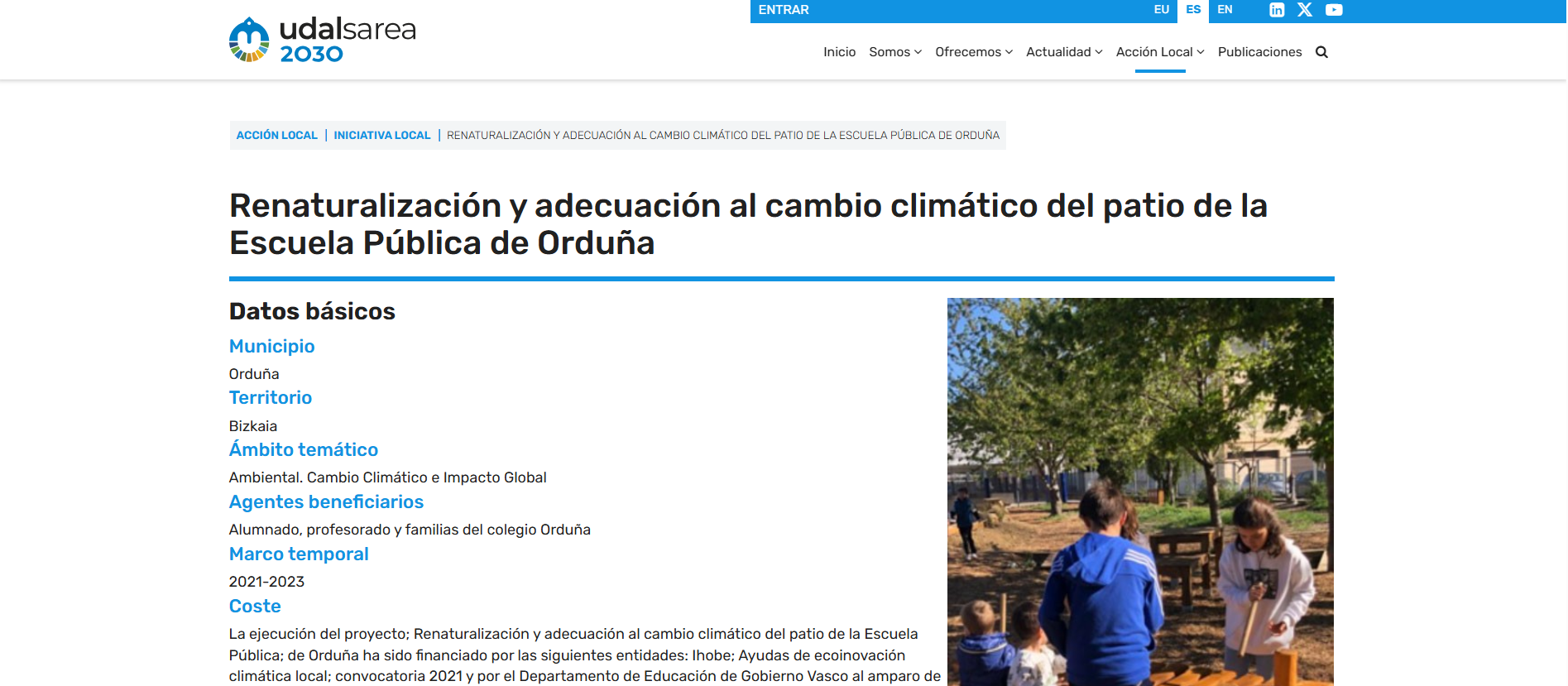Imagen de la buena práctica